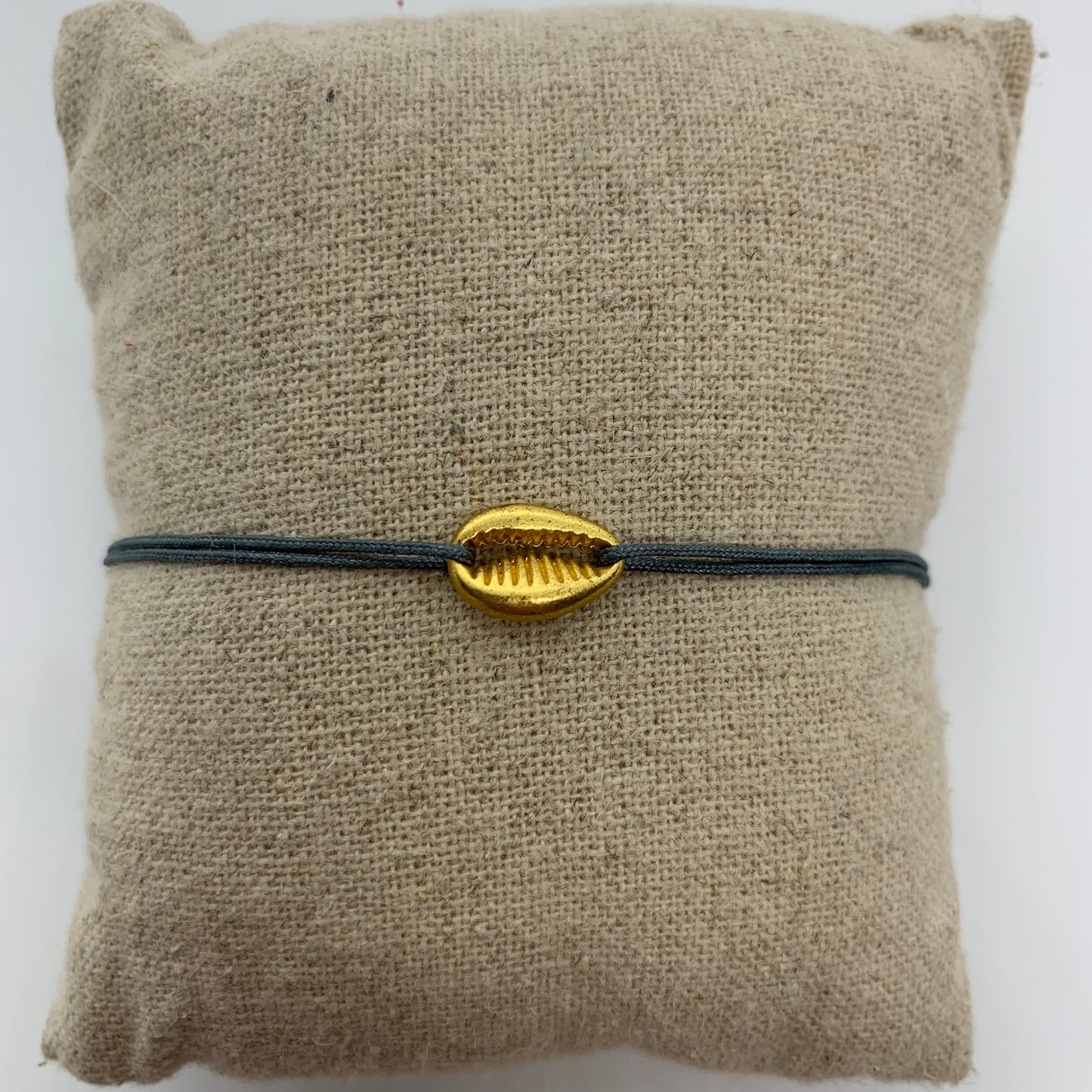 Bracelet coquillage doré bijou coquillage