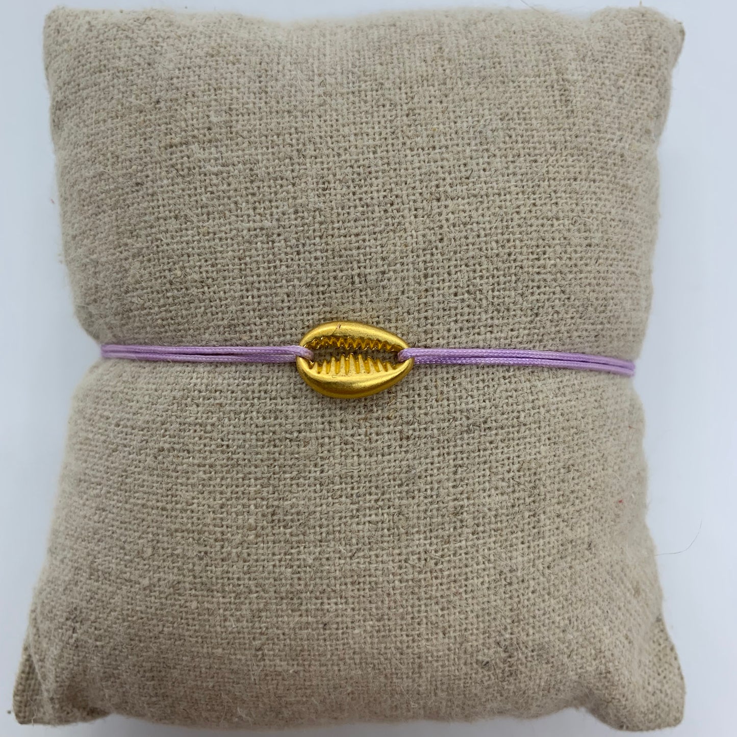 Bracelet coquillage doré bijou coquillage