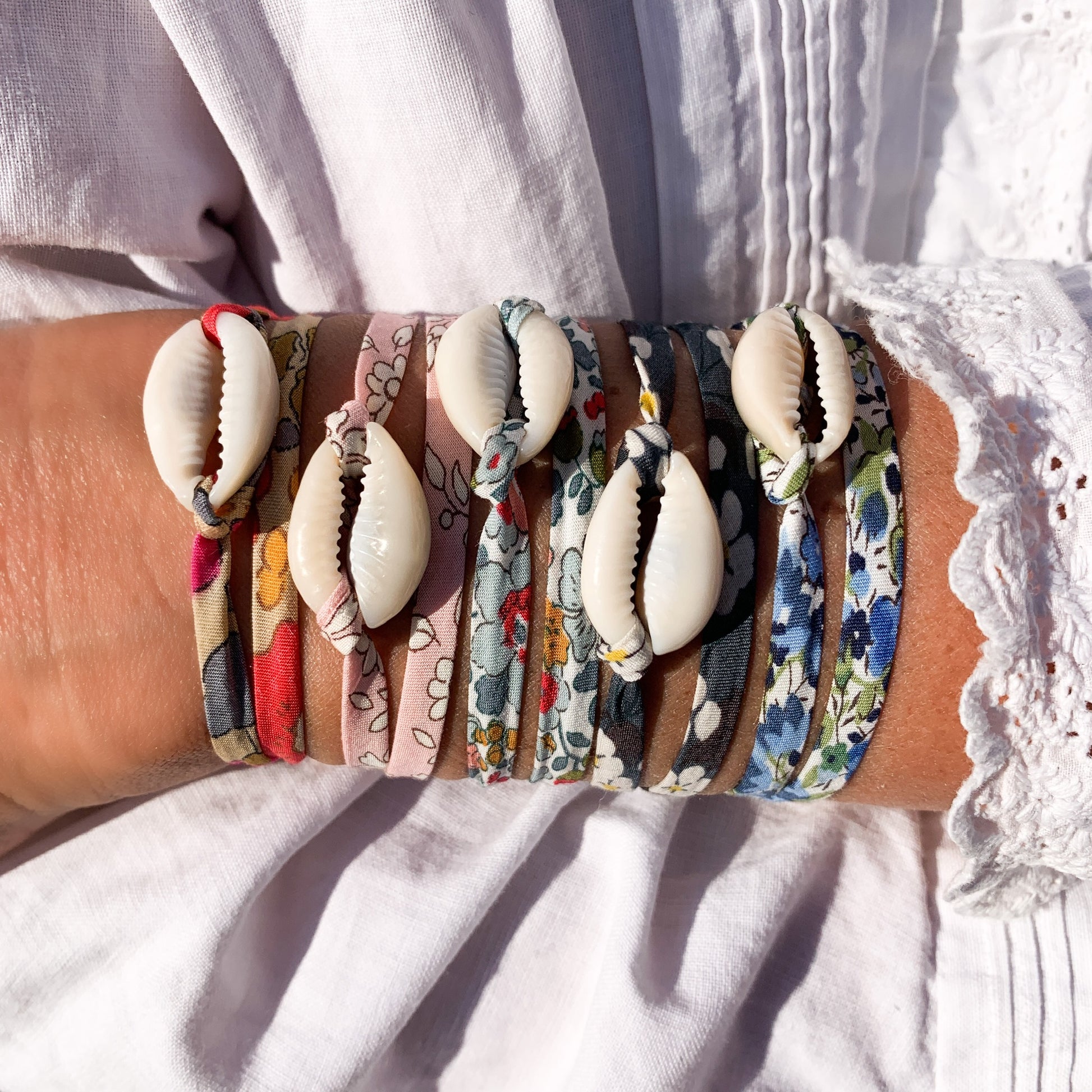 bracelet coquillage liberty