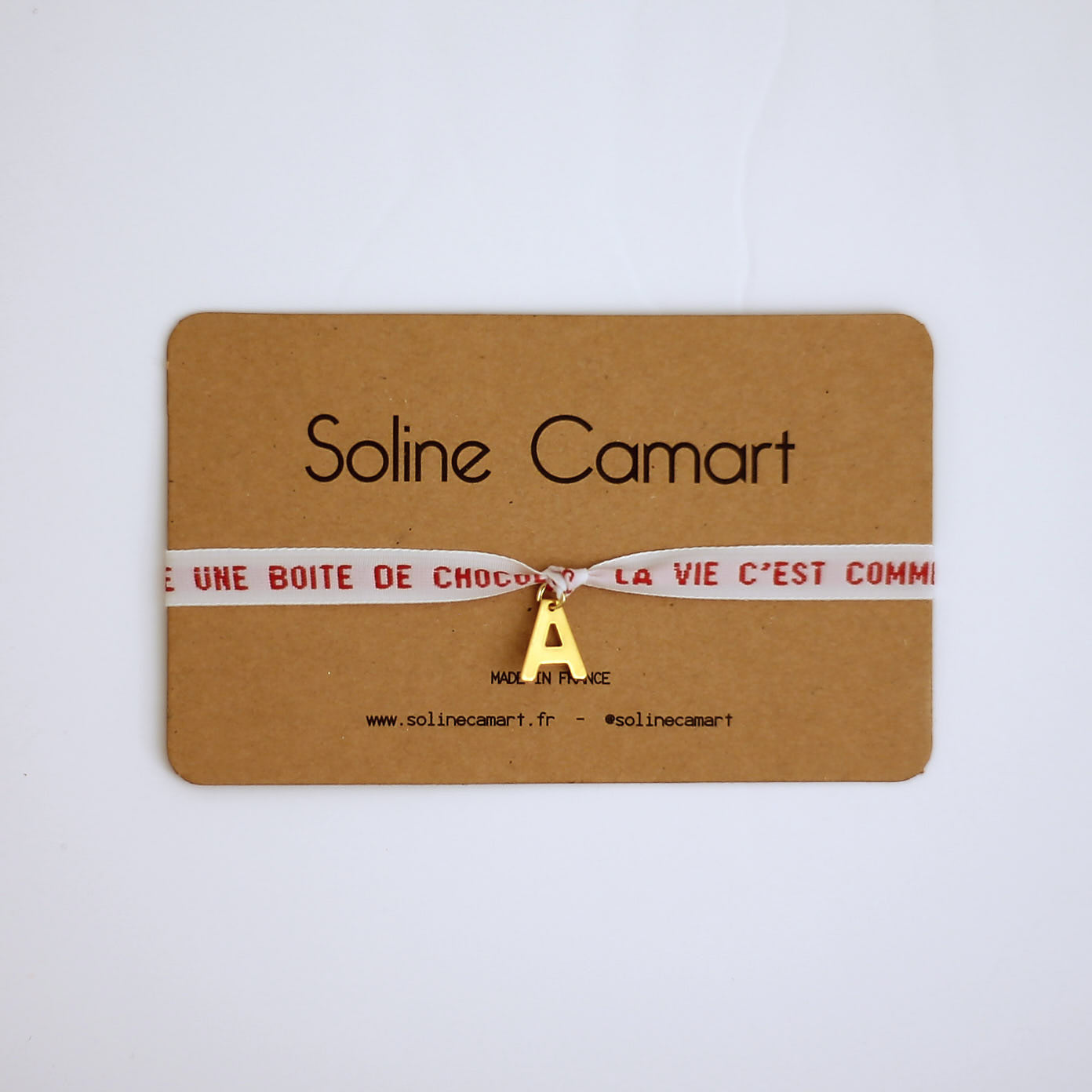 bracelet film forest gump personnalise