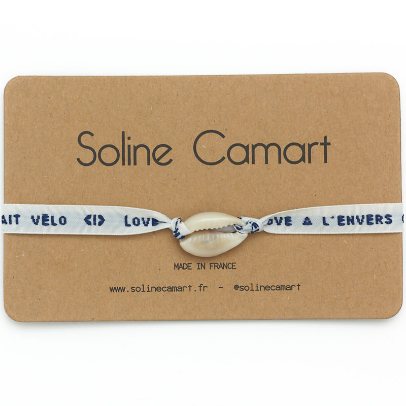 love a l envers ca fait velo amour cadeau bracelet